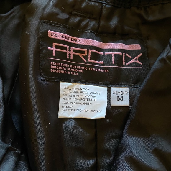 Women’s size medium Arctix ski pants, black - Picture 4 of 5